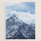 Snowy Mountain Peaks Jigsaw Puzzle Gallery Image 1