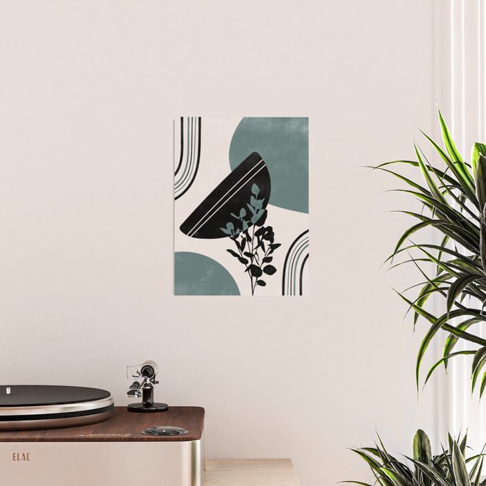 Eucalyptus Boho Botanical Poster Gallery Image 2