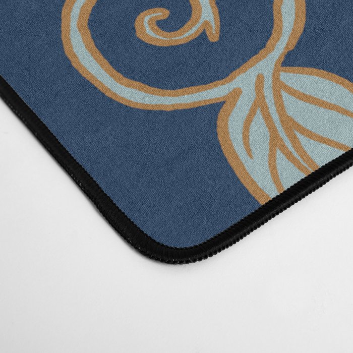 Sun Moon and Stars Celestial Blue Desk Mat Gallery Image 4