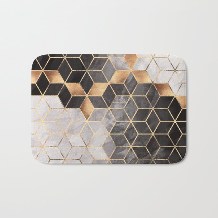 Smoky Cubes Bath Mat Gallery Image 1
