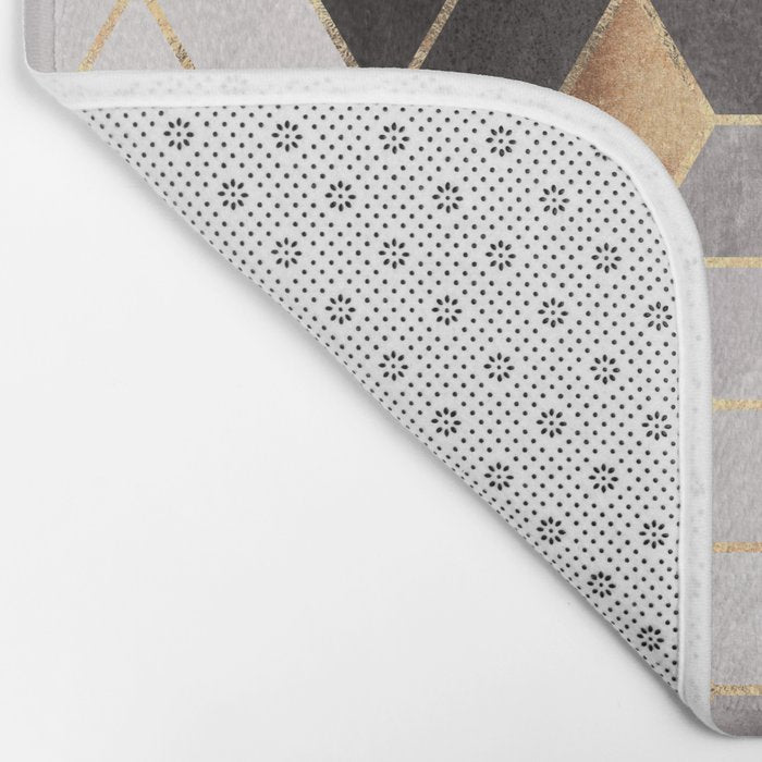 Smoky Cubes Bath Mat Gallery Image 2