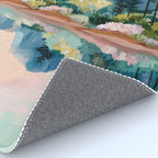 Pastel Lake Reflections Rug Gallery Image 4