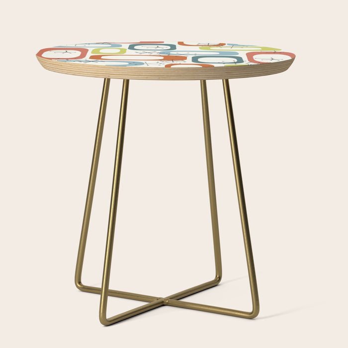 Mid Century Modern Shapes 1950s colors  Side Table Gallery Image 1