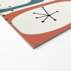 Mid Century Modern Shapes 1950s colors  Welcome Mat Gallery Image 2