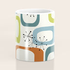 Mid Century Modern Shapes 1950s colors  Coffee Mug Gallery Image 4