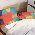 Abstract Shapes Modern Art 6 Pillow Sham Gallery Image 2