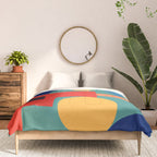 Abstract Shapes Modern Art 6 Comforter Gallery Image 3