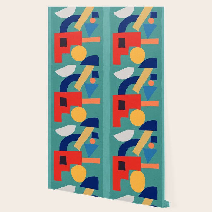 Abstract Shapes Modern Art 6 Wallpaper Gallery Image 2