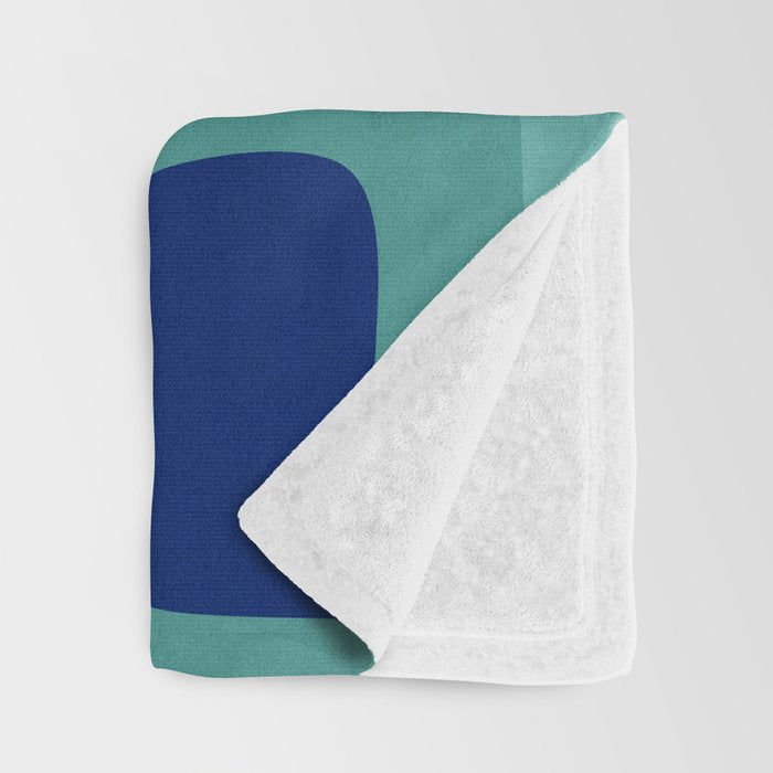 Abstract Shapes Modern Art 6 Throw Blanket Gallery Image 3