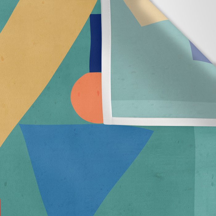 Abstract Shapes Modern Art 6 Wall Tapestry Gallery Image 3