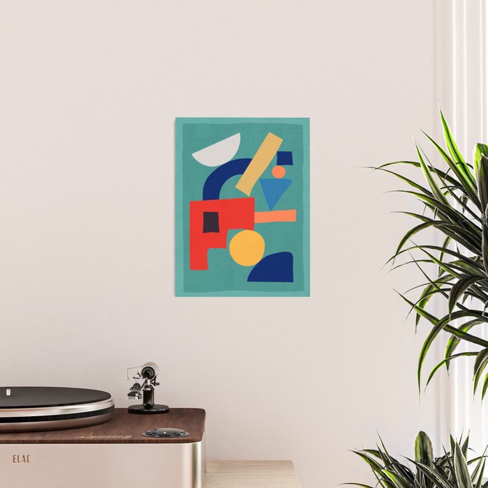 Abstract Shapes Modern Art 6 Poster Gallery Image 2