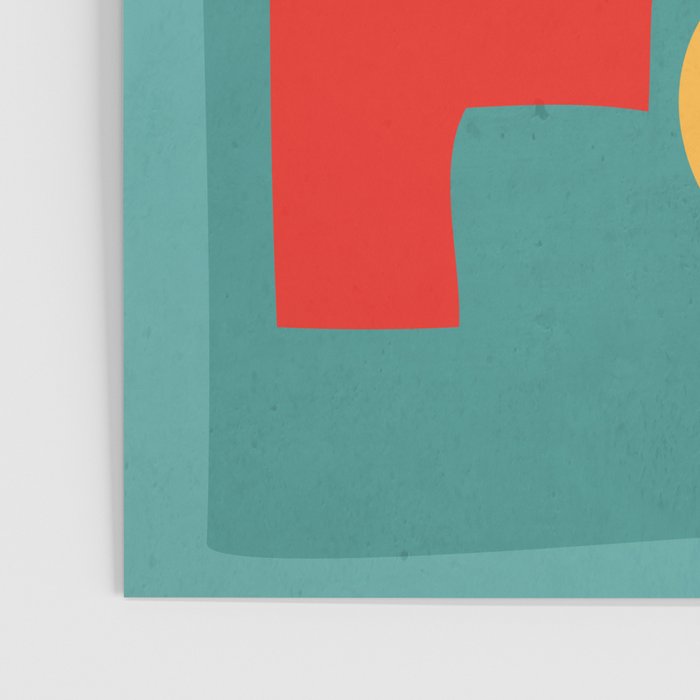 Abstract Shapes Modern Art 6 Poster Gallery Image 3