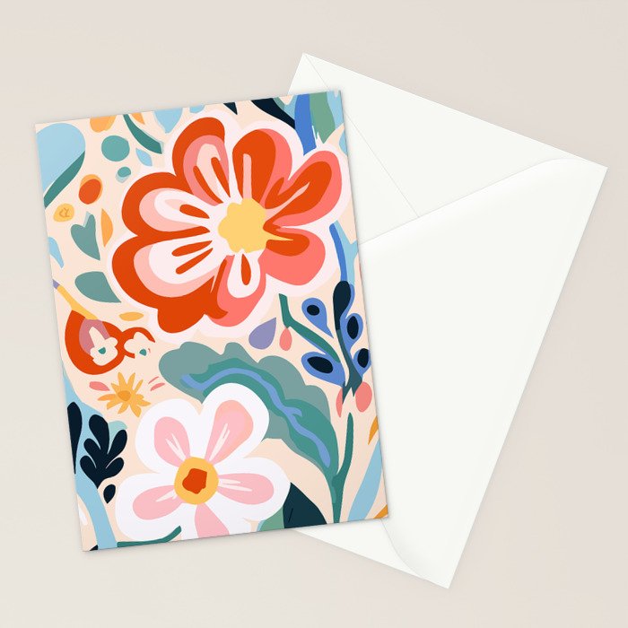 Los Angeles Flower Market Stationery Card Gallery Image 2