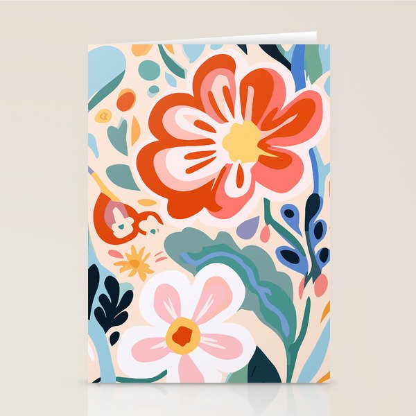 Los Angeles Flower Market Stationery Card Gallery Image 1