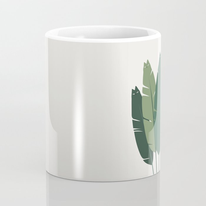 Cat and Plant 18 Coffee Mug Gallery Image 4