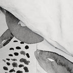 Bountiful Bouquet Black Watercolor Comforter Gallery Image 4