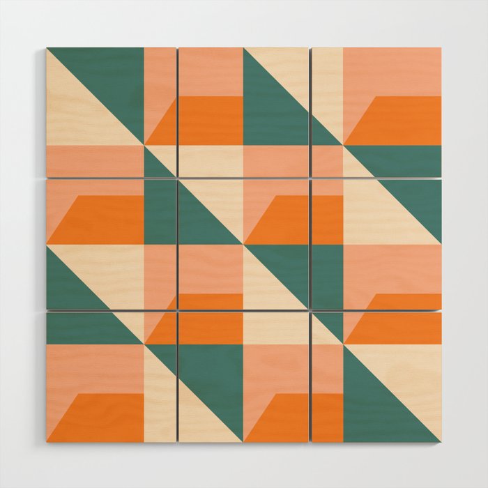 Retro 11D Wood Wall Art Gallery Image 1