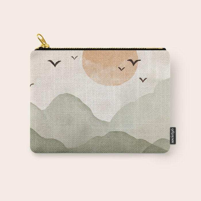 Sunset Migration Carry All Pouch Gallery Image 1