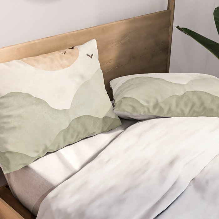 Sunset Migration Pillow Sham Gallery Image 2