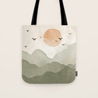 Sunset Migration Tote Bag Gallery Image 1