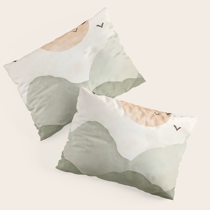 Sunset Migration Pillow Sham Gallery Image 3