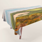 Pebble Beach Golf Course Signature Hole 7 Tablecloth Gallery Image 1
