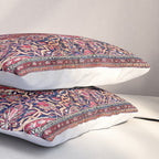 Kashan Central Persian Silk Rug Print Pillow Sham Gallery Image 3