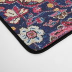 Kashan Central Persian Silk Rug Print Desk Mat Gallery Image 4