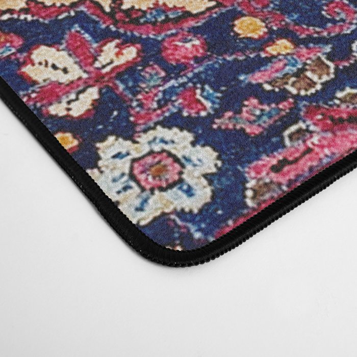 Kashan Central Persian Silk Rug Print Desk Mat Gallery Image 4