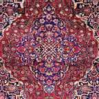 Kashan Central Persian Silk Rug Print Coffee Mug Gallery Image 2