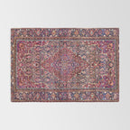 Kashan Central Persian Silk Rug Print Rug Gallery Image 2