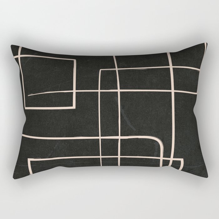 Abstract Minimal Art 30 Rectangular Pillow Gallery Image 2