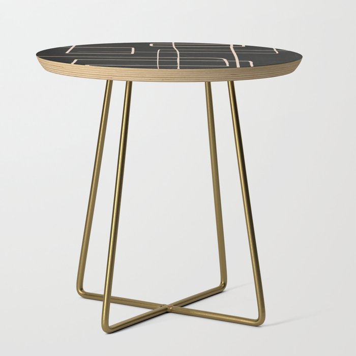Abstract Minimal Art 30 Side Table Gallery Image 1