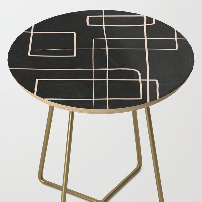 Abstract Minimal Art 30 Side Table Gallery Image 2
