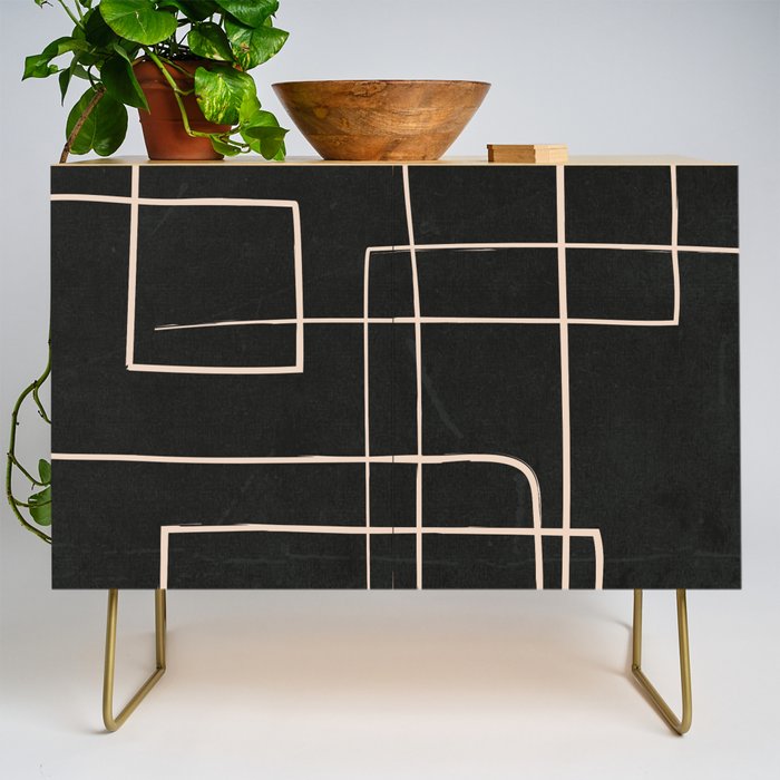 Abstract Minimal Art 30 Credenza Gallery Image 1