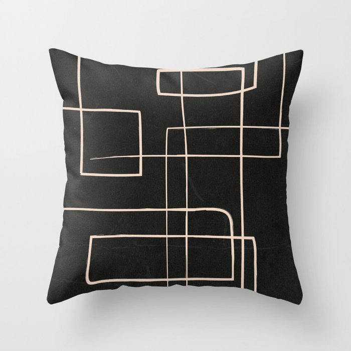 Abstract Minimal Art 30 Throw Pillow Gallery Image 6
