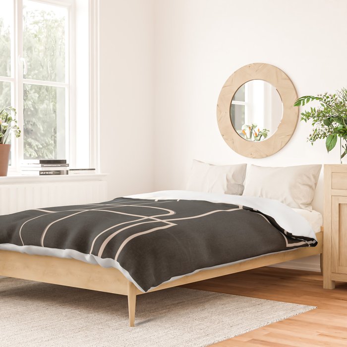 Abstract Minimal Art 30 Duvet Cover Gallery Image 2