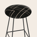 Abstract Minimal Art 30 Stool Gallery Image 2