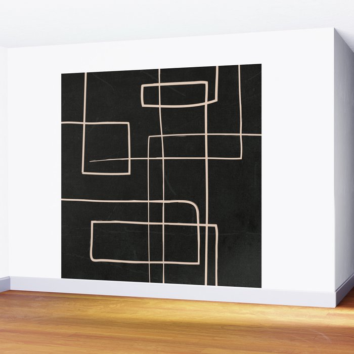 Abstract Minimal Art 30 Wall Mural Gallery Image 2