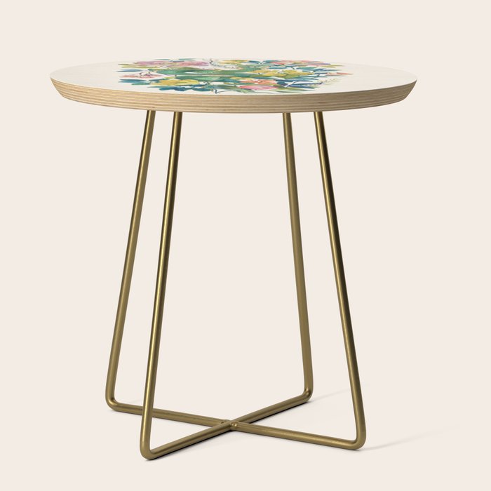 Floral Dragon Side Table Gallery Image 1