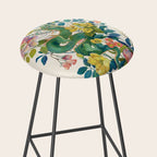 Floral Dragon Stool Gallery Image 2
