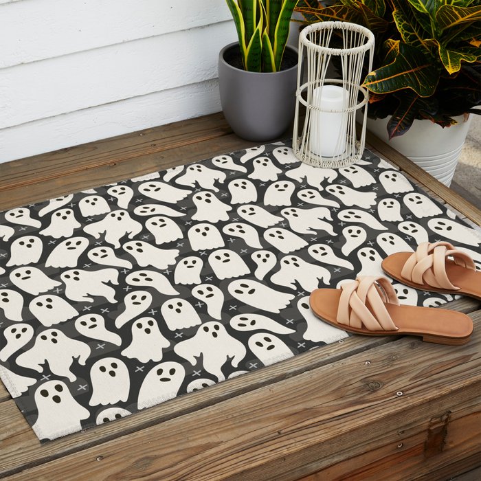 Ghosts Outdoor Rug Gallery Image 2