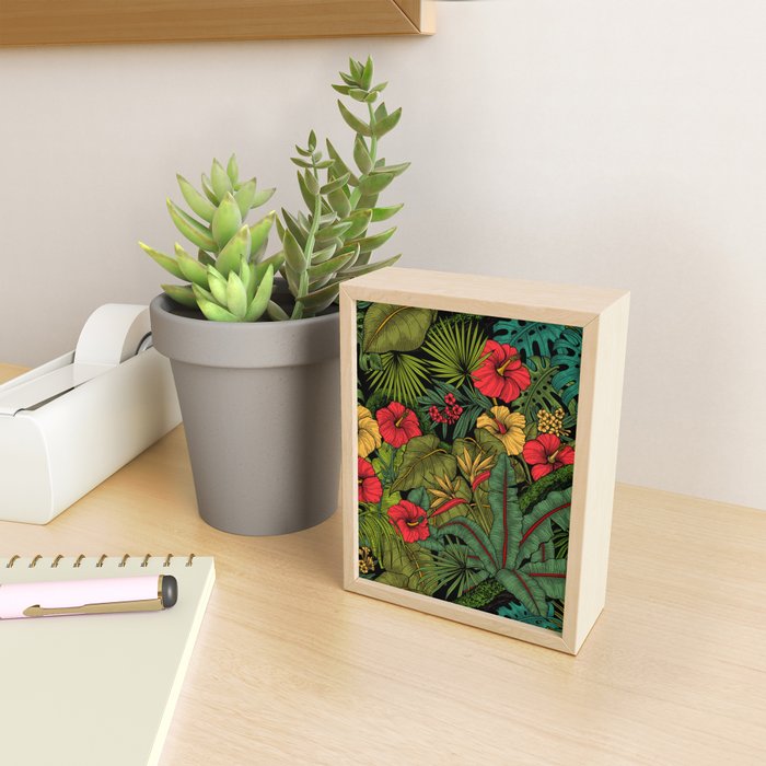 Tropical garden Mini Art Print Gallery Image 2
