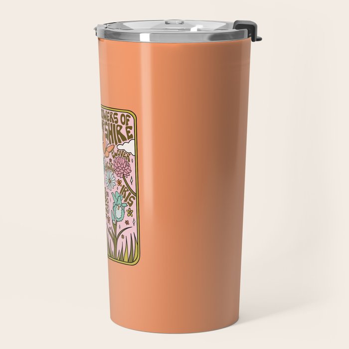 New Hampshire Wildflowers Travel Mug Gallery Image 2