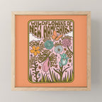 New Hampshire Wildflowers Mini Art Print Gallery Image 1