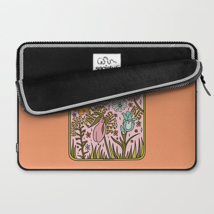 New Hampshire Wildflowers Laptop Sleeve Gallery Image 2