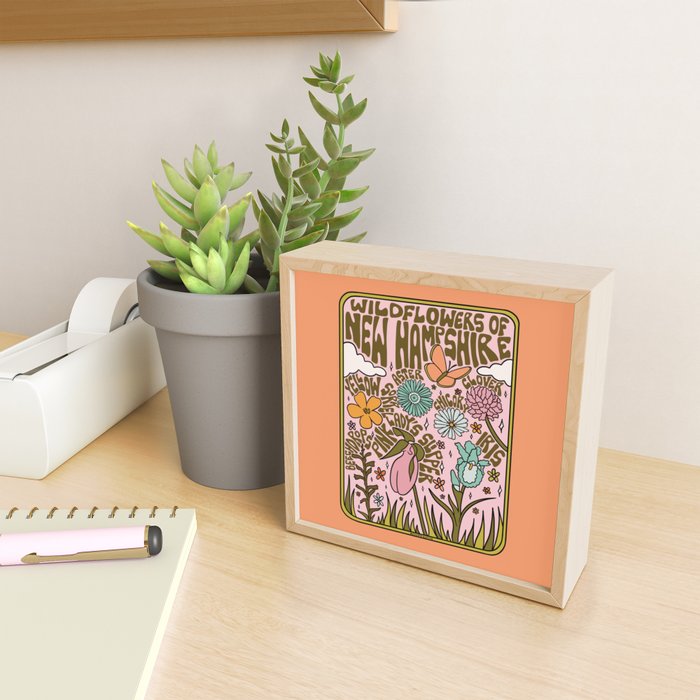 New Hampshire Wildflowers Mini Art Print Gallery Image 2