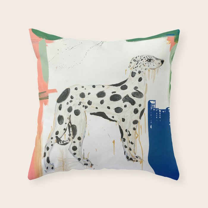 Dalmatian Dreams Throw Pillow Gallery Image 6