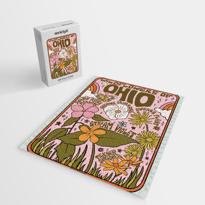 Ohio Wildflowers Jigsaw Puzzle Gallery Image 2