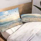 Beach Scene 34 Pillow Sham Gallery Image 2